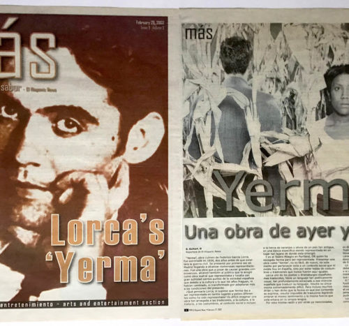 Lorca´s Yerma - The Hispanic News